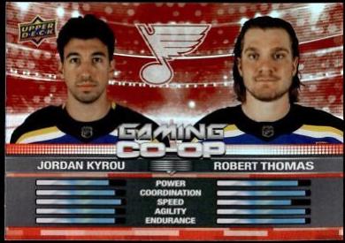 Jordan Kyrou / Robert Thomas #CGO-15 Hockey Cards 2024 Upper Deck Gaming Co-Op