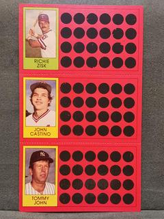 Richie Zisk, John Castino, Tommy John #16, 33, 52