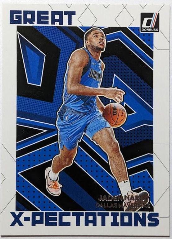 Jaden Hardy #20 2022-23 Donruss Basketball Great X-Pectations