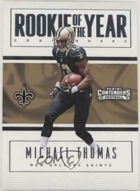 Michael Thomas #9 Football Cards 2016 Panini Contenders Rookie of the Year