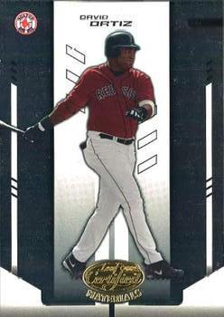 David Ortiz #49 Baseball Cards 2004 Leaf Certified Materials