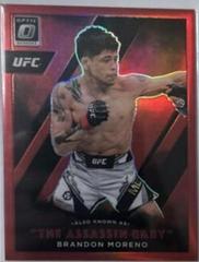 Brandon Moreno [Red] #17 Ufc Cards 2022 Panini Donruss Optic UFC Also Known As Prices