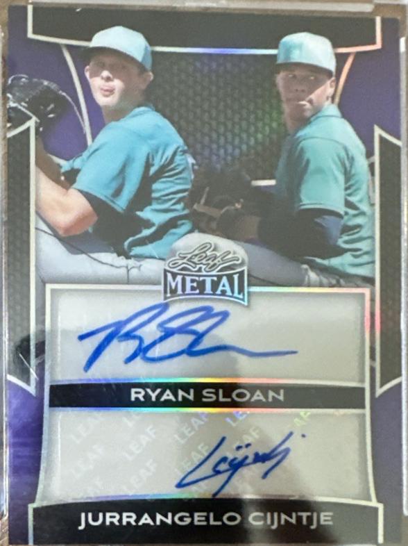 Ryan Sloan / Jurrangelo Cijntje [Prismatic Purple] #DA-27