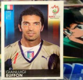 Gianluigi Buffon #286 Soccer Cards 2008 Panini UEFA Euro Sticker