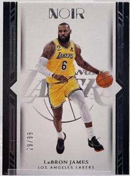 LeBron James #91 2022-23 Panini Noir Basketball