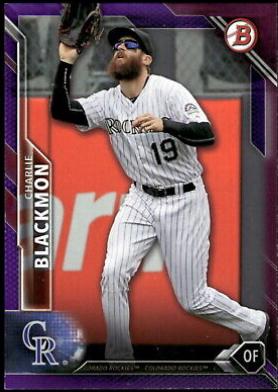 Charlie Blackmon [Purple] #31