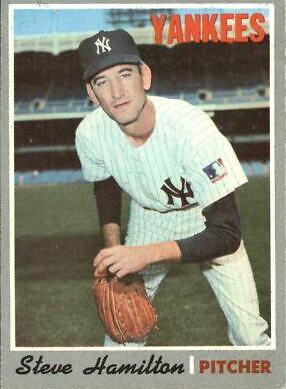 Steve Hamilton (1970 Topps)