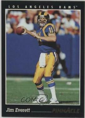 Jim Everett #20 Football Cards 1993 Pinnacle