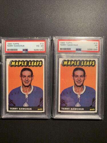 Terry Sawchuk #12 Hockey Cards 1965 Topps