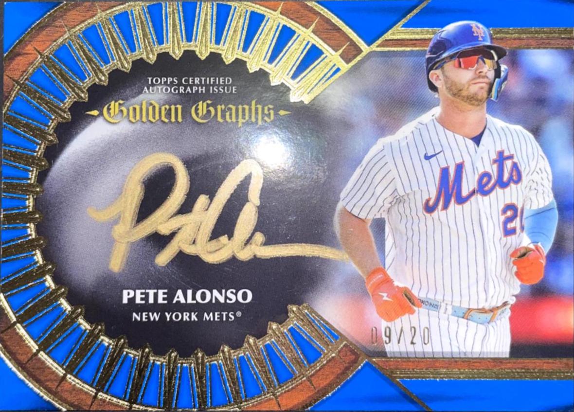 Pete Alonso [Blue Silver] #SS-PA