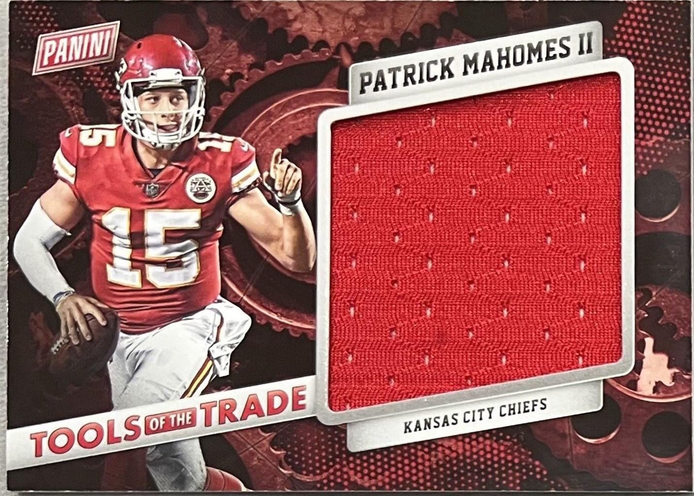 Patrick Mahomes II #TTF-PM Football Cards 2017 Panini Black Friday Tools of the Trade