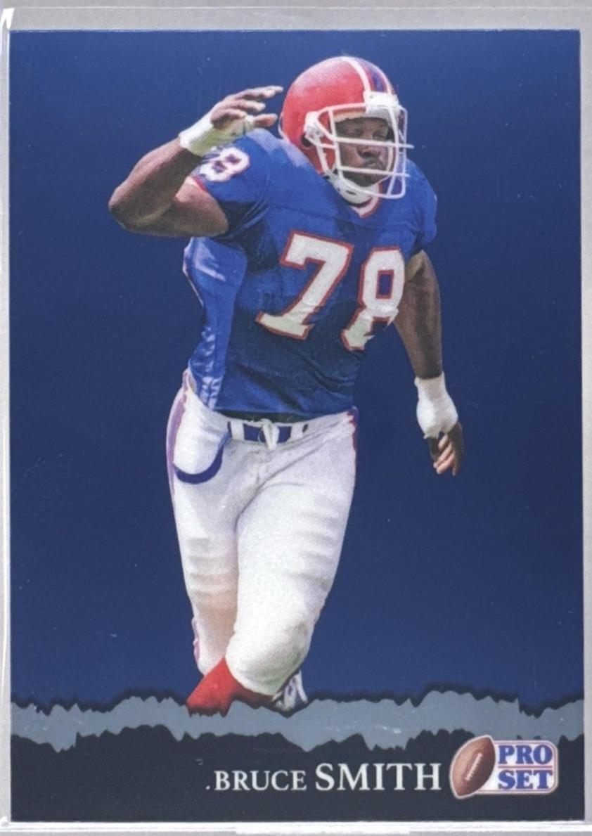 Bruce Smith #RB-15 2025 Leaf Pro Set Metal Retro Football