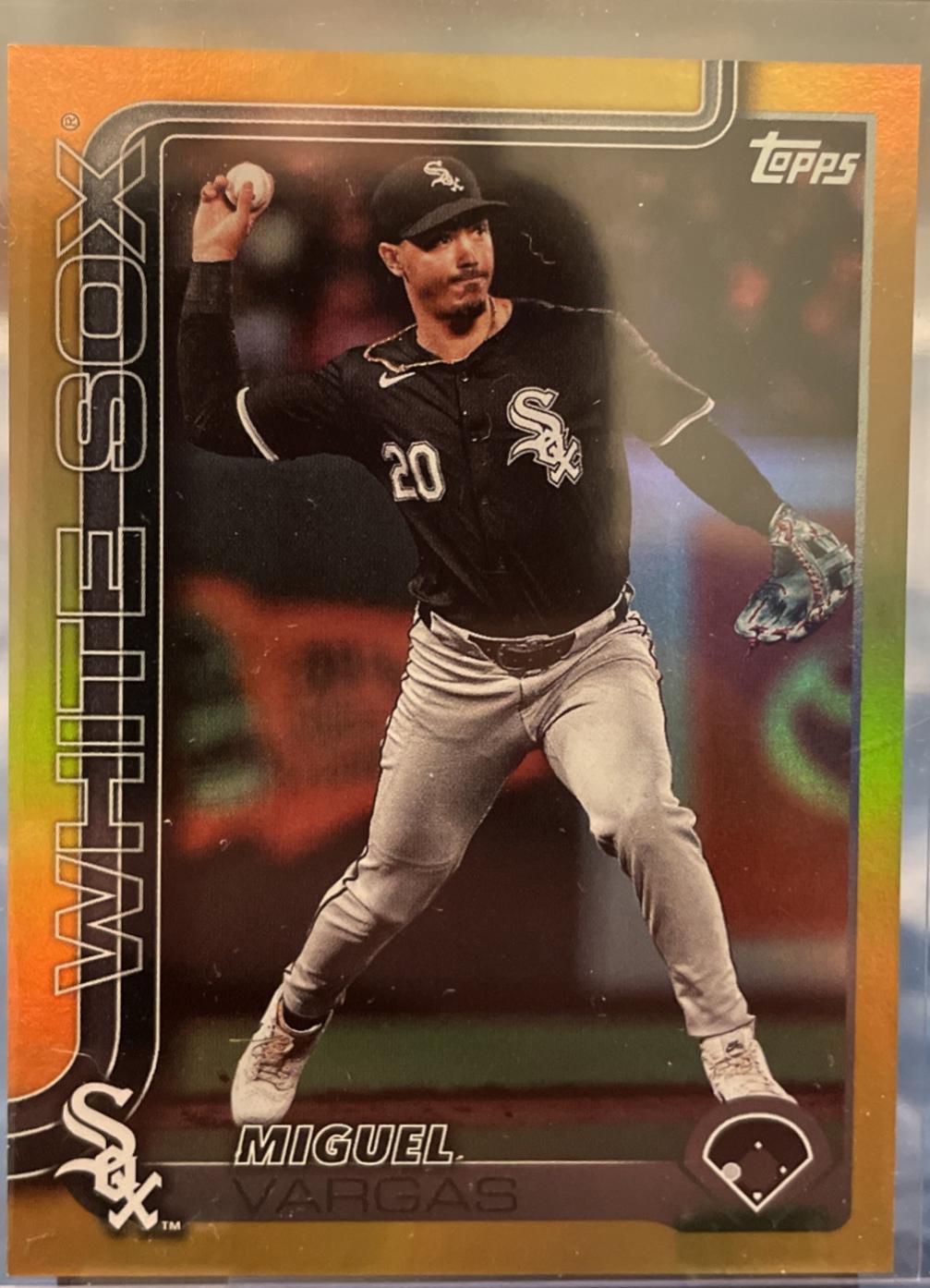 Miguel Vargas [Gold Foil] (2025 Topps)