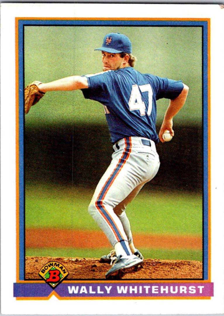 Wally Whitehurst #470 Baseball Cards 1991 Bowman