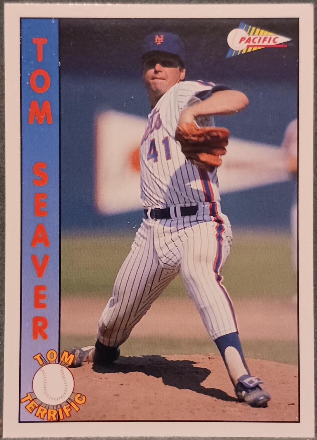 Tom Seaver #3 OF 6 Baseball Cards 1992 Pacific Tom Seaver