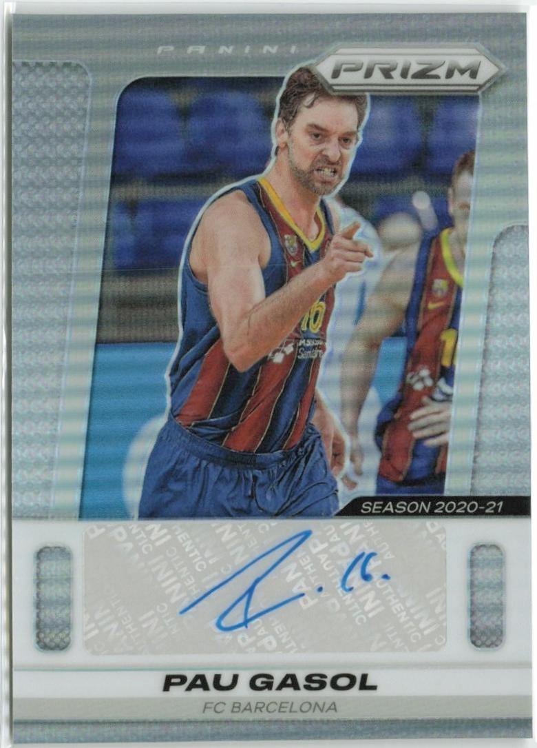 Pau Gasol #8 Basketball Cards 2024 Panini Prizm EuroLeague Retro