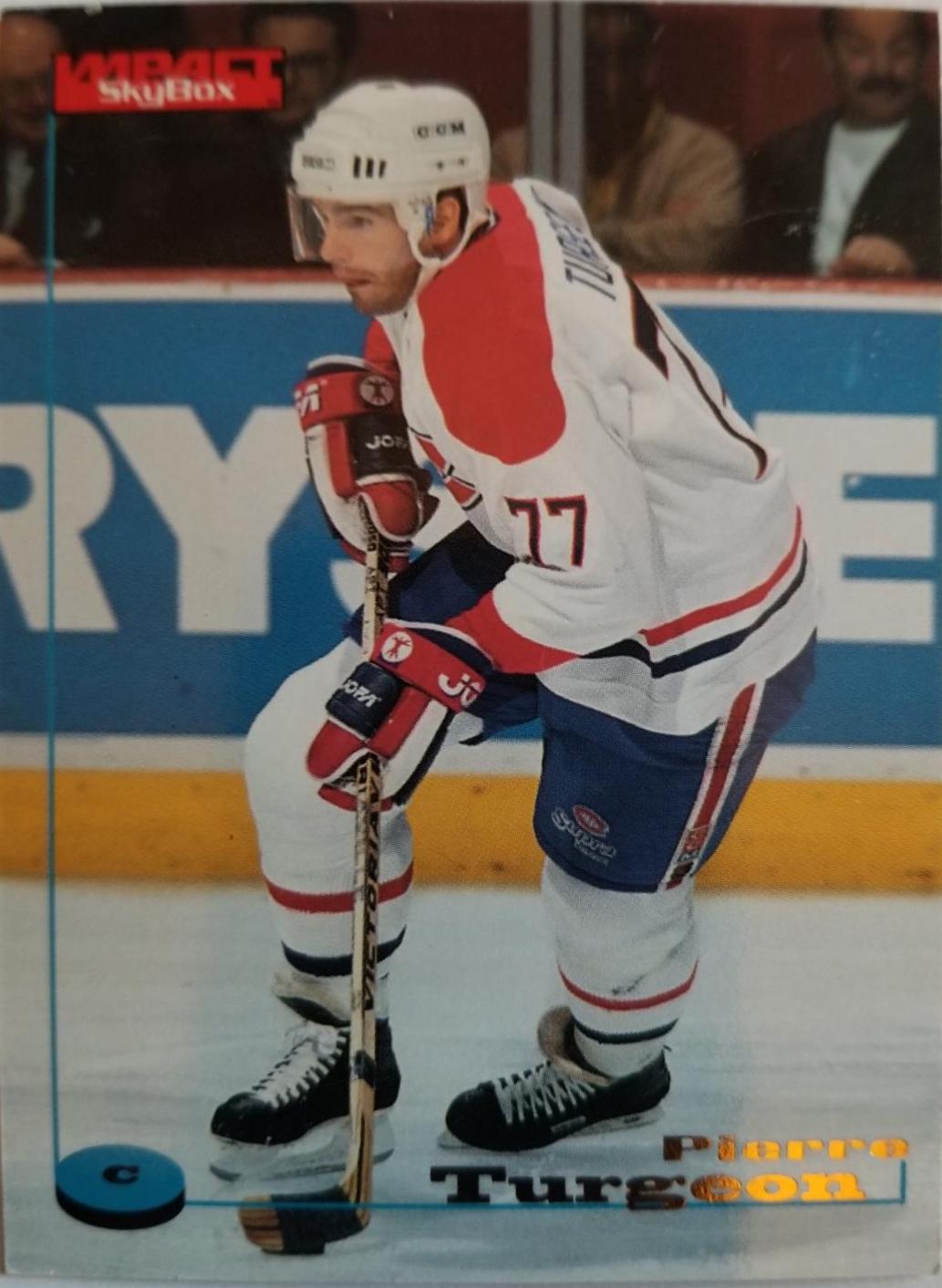Pierre Turgeon #66 Hockey Cards 1996 SkyBox Impact