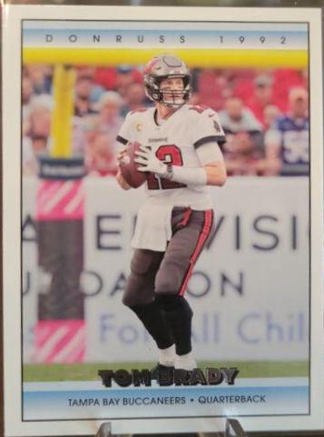 Tom Brady #1 Football Cards 2022 Panini Donruss Retro 1992