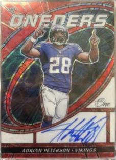 Adrian Peterson [Red The Oneders Autograph] #364