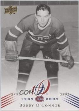 Buddy O'Connor #30 Hockey Cards 2008 Upper Deck Montreal Canadiens Centennial