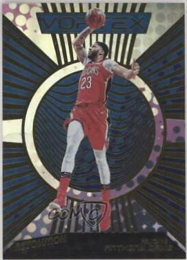 Anthony Davis #10 Basketball Cards 2018 Panini Revolution Vortex