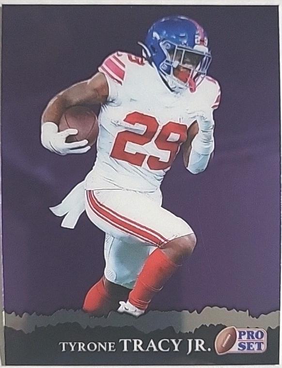 Tyrone Tracy Jr. #RB-104 2025 Leaf Pro Set Metal Retro Football