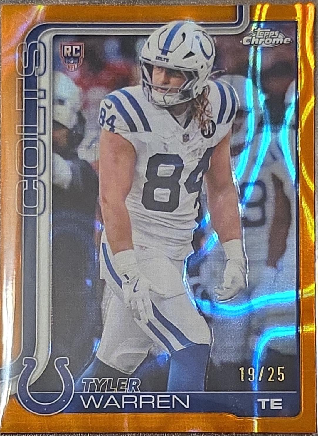 Tyler Warren [Orange Refractor] #346