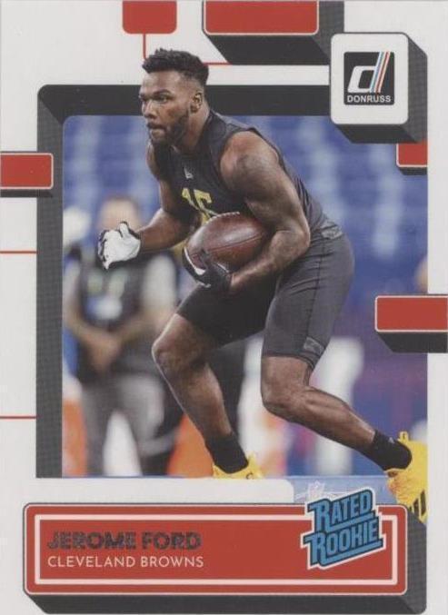 Jerome Ford #346 Football Cards 2022 Panini Donruss