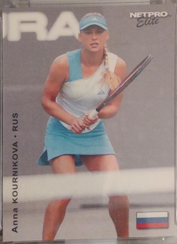 Anna Kournikova #5 Tennis Cards 2003 NetPro Elite 2000