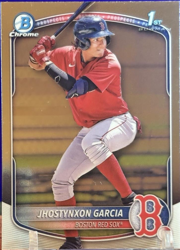 Jhostynxon Garcia #BCP-43 Baseball Cards 2025 Bowman Chrome Prospects