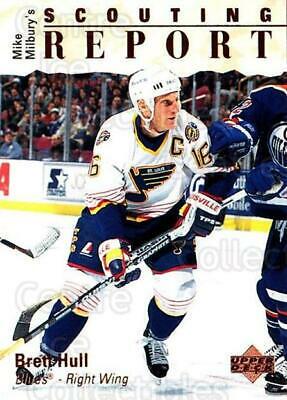 Brett Hull #251 Hockey Cards 1995 Upper Deck