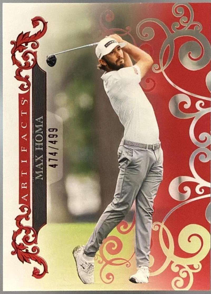 Max Homa #33 2026 Upper Deck Artifacts Golf
