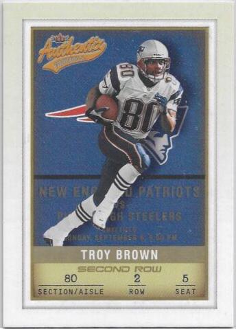 Troy Brown [Second Row] #68