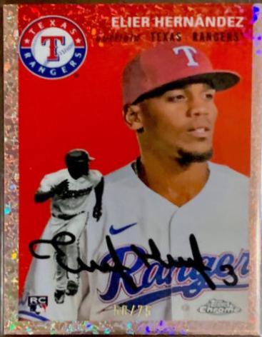 Elier Hernandez [Rose Gold Refractor] #33