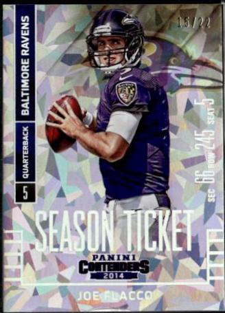 Joe Flacco [Cracked Ice Ticket] #76