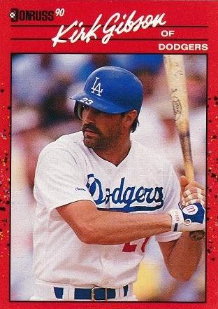 Kirk Gibson #368 Baseball Cards 1990 Donruss