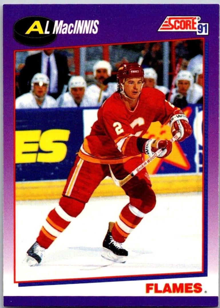 Al MacInnis #2 Hockey Cards 1991 Score American