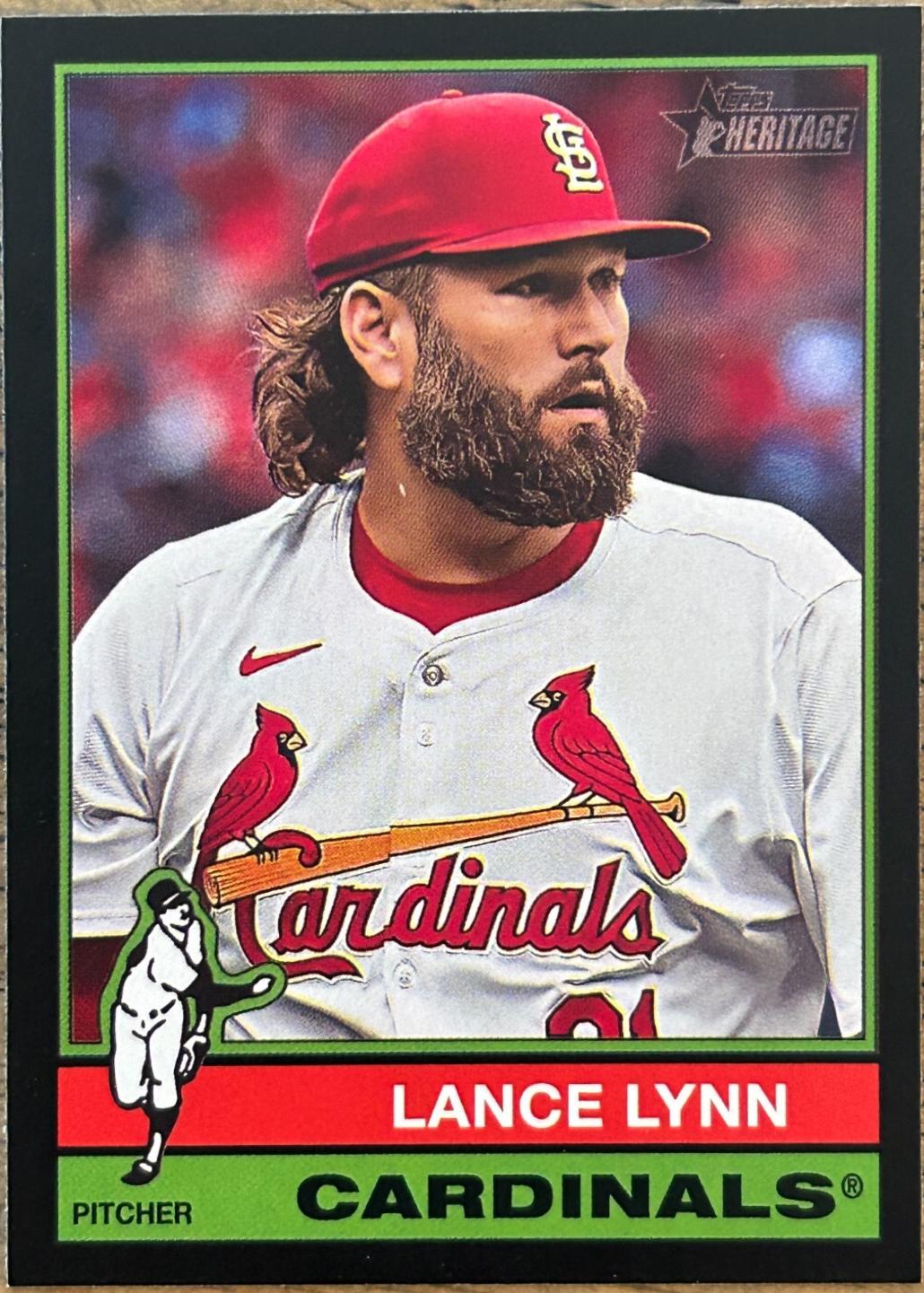 Lance Lynn [Black Border] #318 Prices | 2025 Topps Heritage | Baseball ...