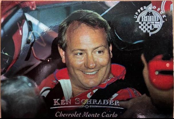 Ken Schrader #RC16 Racing Cards 1996 Upper Deck Road to the Cup NASCAR