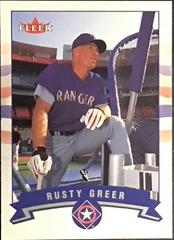 Rusty Greer #123 Baseball Cards 2002 Fleer Prices