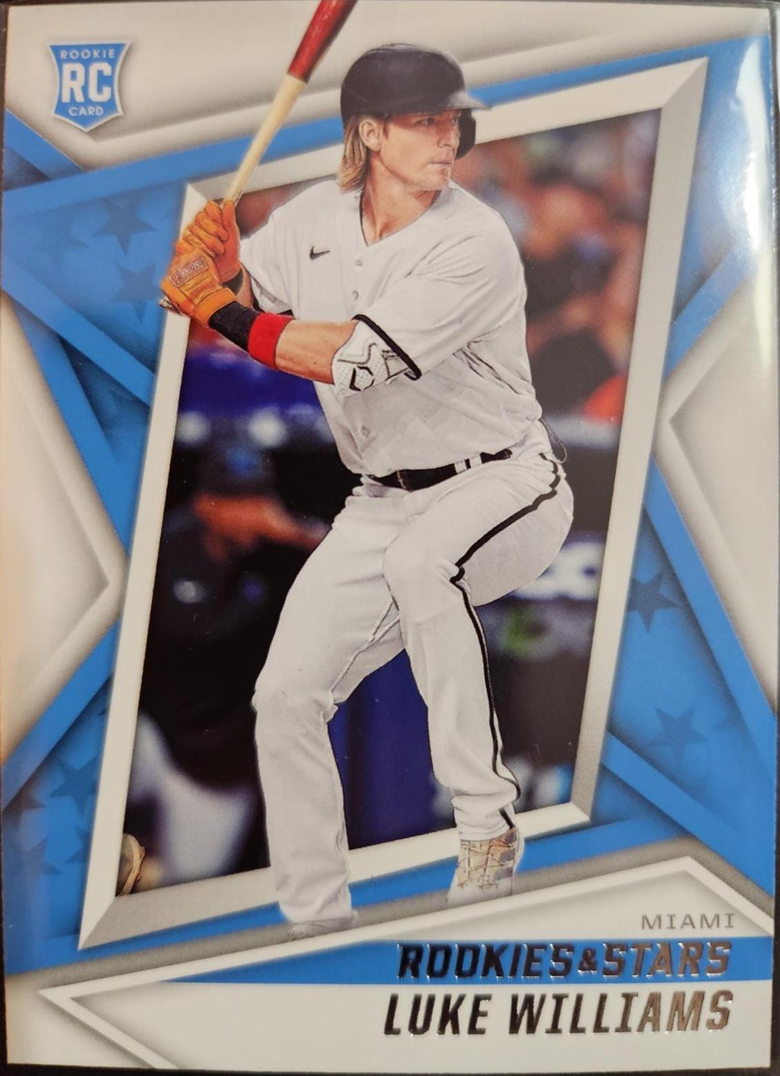 Luke Williams #1 Baseball Cards 2022 Panini Chronicles Rookies & Stars