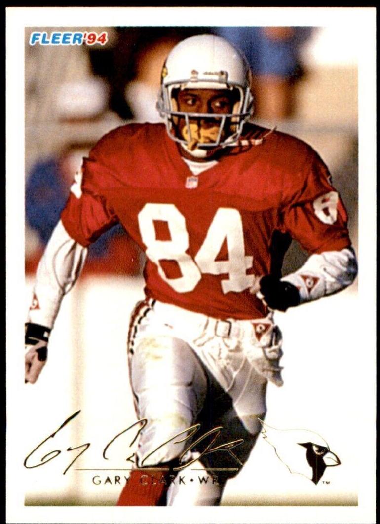 Gary Clark #7 Football Cards 1994 Fleer