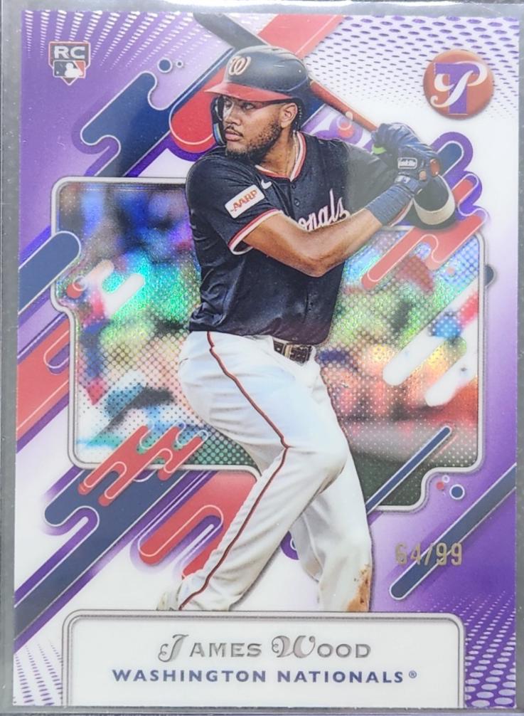 James Wood [Purple Refractor] #8 Prices | 2025 Topps Pristine