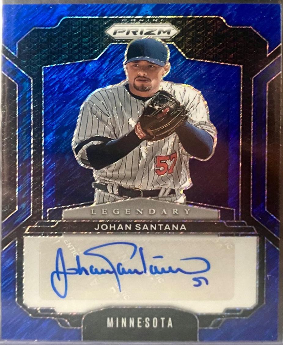 Johan Santana [Blue Shimmer] #17