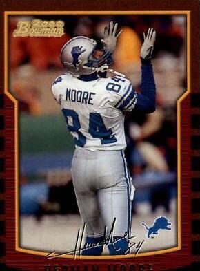 Herman Moore #21 Football Cards 2000 Bowman