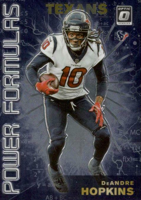 DeAndre Hopkins #PF 2 Football Cards 2019 Donruss Power Formulas