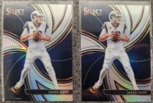 Jared Goff #9 Football Cards 2019 Panini Select Phenomenon