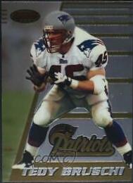 Tedy Bruschi #162 Football Cards 1996 Bowman's Best