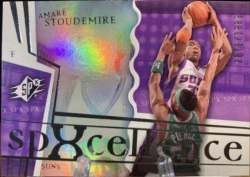 Amare Stoudemire #98 Basketball Cards 2003 Spx