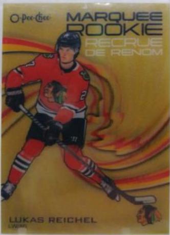 Lukas Reichel #3D-LR Hockey Cards 2022 O Pee Chee 3D Marquee Rookies